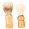 BESTYASH 2pcs Wooden Handle Shaving Brush Set Boar Bristles for Men for Shaving Cream and Beard Grooming Father's Day view 1