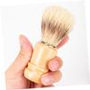 BESTYASH 2pcs Wooden Handle Shaving Brush Set Boar Bristles for Men for Shaving Cream and Beard Grooming Father's Day view 4
