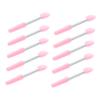 Beaupretty 10Pcs Silicone Lip Brush for Makeup Application Portable Eyeshadow Applicator for Women for Home and Salon Use Lightweight and Convenient Makeup Tool view 1