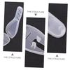 BESTYASH 4pcs Transparent Razor Case for Men Portable Razor Holder Container Durable Material for Home Travel Use Lightweight Shaver Protector Box Barber DIY Supplies view 3