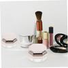 Beaupretty 3pcs Elastic Mesh Powder Storage Box Women Empty Powder Holder Travel-sized Toiletries Case view 4