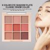 Eyeshadow Makeup Palette  9 Shade Matte & Glitter Eye Shadow Set | Vibrant Color Makeup Pallete for Women Girls, Everyday GLAMs, Party, Travel, Professional Cosmetic Eye Shadow Kit view 3