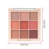 Eyeshadow Makeup Palette  9 Shade Matte & Glitter Eye Shadow Set | Vibrant Color Makeup Pallete for Women Girls, Everyday GLAMs, Party, Travel, Professional Cosmetic Eye Shadow Kit view 4