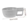 BIUDECO Shaving Soap Bowl Decorative Plastic Shaving Container for Men Small Reusable Foaming Bowl Thick Edges for Comfort Durability for Warm Convenient Use view 2