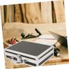Beaupretty Hard Case Tool Storage Box with Metal Handle Multifunctional Organizer for Home Office Travel Lightweight Easy Open Design for Tools Medical Supplies More view 4