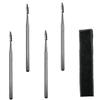 Beavorty Professional Eyelash Brush Set 4pcs Long Handle Eyelash Comb and Brow Lift Applicator Spiral Makeup Brushes for Eyebrow Grooming and view 1