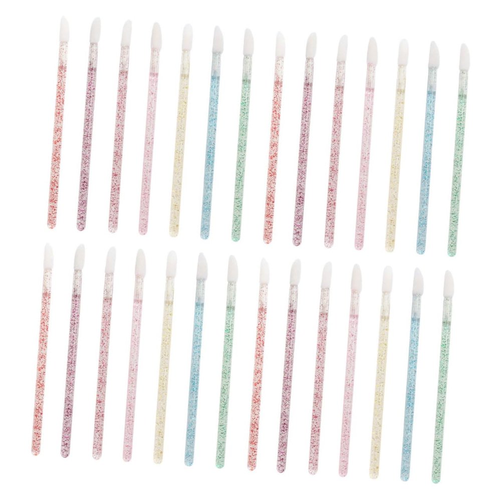CALLARON 350pcs Disposable Lip Brush Applicator Set Portable Lipstick Makeup Tool for Professional and Personal Use for Travel and Makeup Artists