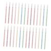 CALLARON 350pcs Disposable Lip Brush Applicator Set Portable Lipstick Makeup Tool for Professional and Personal Use for Travel and Makeup Artists view 1