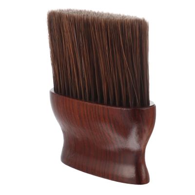 FRCOLOR Neck Duster Brush Durable Barber Hair Brush for Hairdressing Shaving Comfortable Material Essential Salon Tool for Clean Up for Barbers Home Use