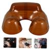 Beaupretty Barber Washing Tray Neck Tray for Hairdressing Salon Shoulder Rest Grooved Design Prevents Dripping for Home and Professional Use view 3