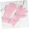 FOMIYES 1Pair Long Moisturizing Gloves for Cracked Skin Sebs Hand Cover for Dry Hands and Arms Care Washable and Reusable for Skin Softening and Hydration for Women view 3