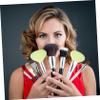 BATHVEVE Silicone Makeup Brush Covers 5-Piece Set Reusable Protective Makeup Brush Holders for Travel view 4