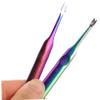 Beavorty Stainless Steel Cuticle Pusher and Trimmer Set 2-Piece Mini Nail Care Tools for Manicure and Pedicure High Precision Cuticle Remover Dual-Sided Design for Easy Cleaning view 3