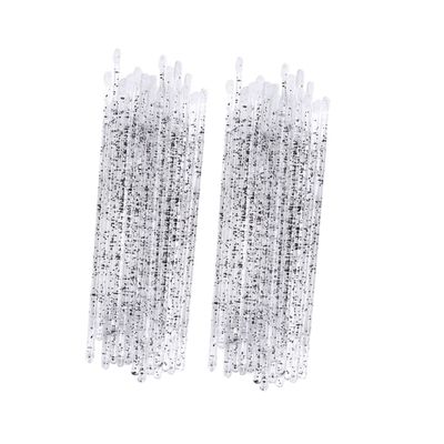 VALICLUD 200pcs Disposable Eyelash Cleaning Swabs Crystal Makeup Removal Sticks for Women Gentle and Skin-Friendly Beauty Tool for Home and