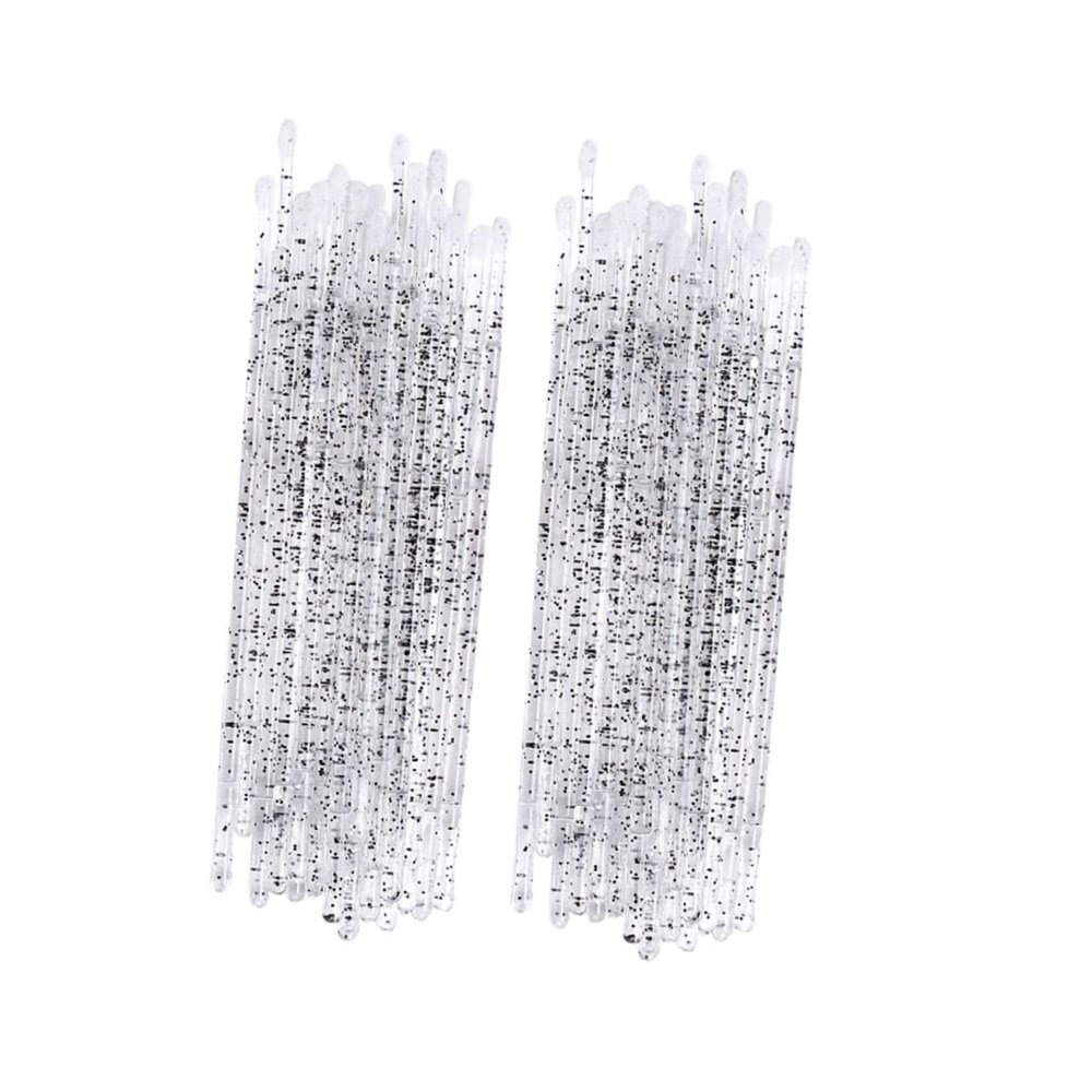 VALICLUD 200pcs Disposable Eyelash Cleaning Swabs Crystal Makeup Removal Sticks for Women Gentle and Skin-Friendly Beauty Tool for Home and