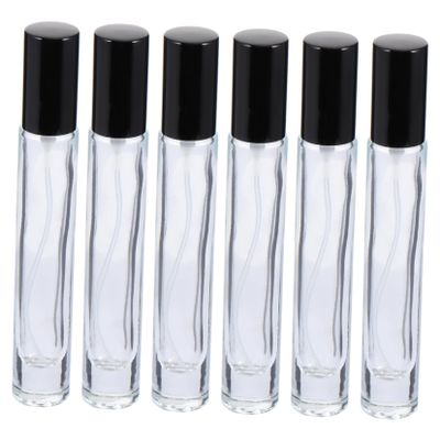 DECOMELODY 6 Pack 10ml Glass Perfume Spray Dispenser Bottles for Travel