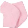 BESTYASH 3 Pairs Moisturizing Gel Heel Socks for Men and Women Breathable Ankle Socks Anti-Dry Cracked Heel Protection Black Grey Pink view 4