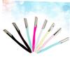 BESTYASH 10pcs Stainless Steel Portable Eyebrow Trimmer Kit for Women Lightweight Eyebrow Non- Grip for Travel and Home Use Random view 2