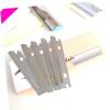 BESTYASH 10pcs Stainless Steel Portable Eyebrow Trimmer Kit for Women Lightweight Eyebrow Non- Grip for Travel and Home Use Random view 3