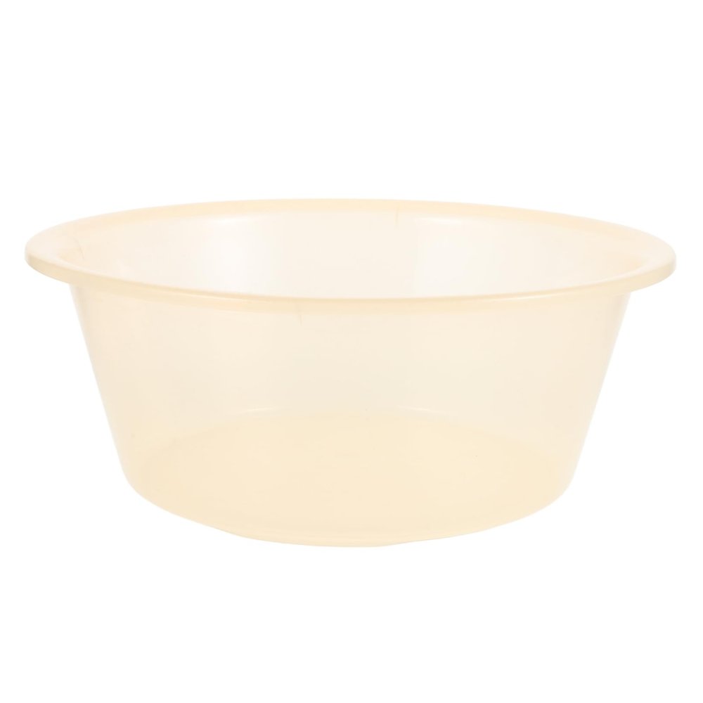 BATHVEVE Transparent Foot Soaking Basin Spacious Plastic Foot Bath Tub for Home Durable and Reliable Foot Wash Basin for Relaxation and Self Care Versatile Use for Feet