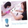 BATHVEVE Nail Dust Brush Set Soft Bristle Fingernail Cleaning Brush for Manicure Small Handle for Dust Removal Suitable for Home and Salon Use view 3