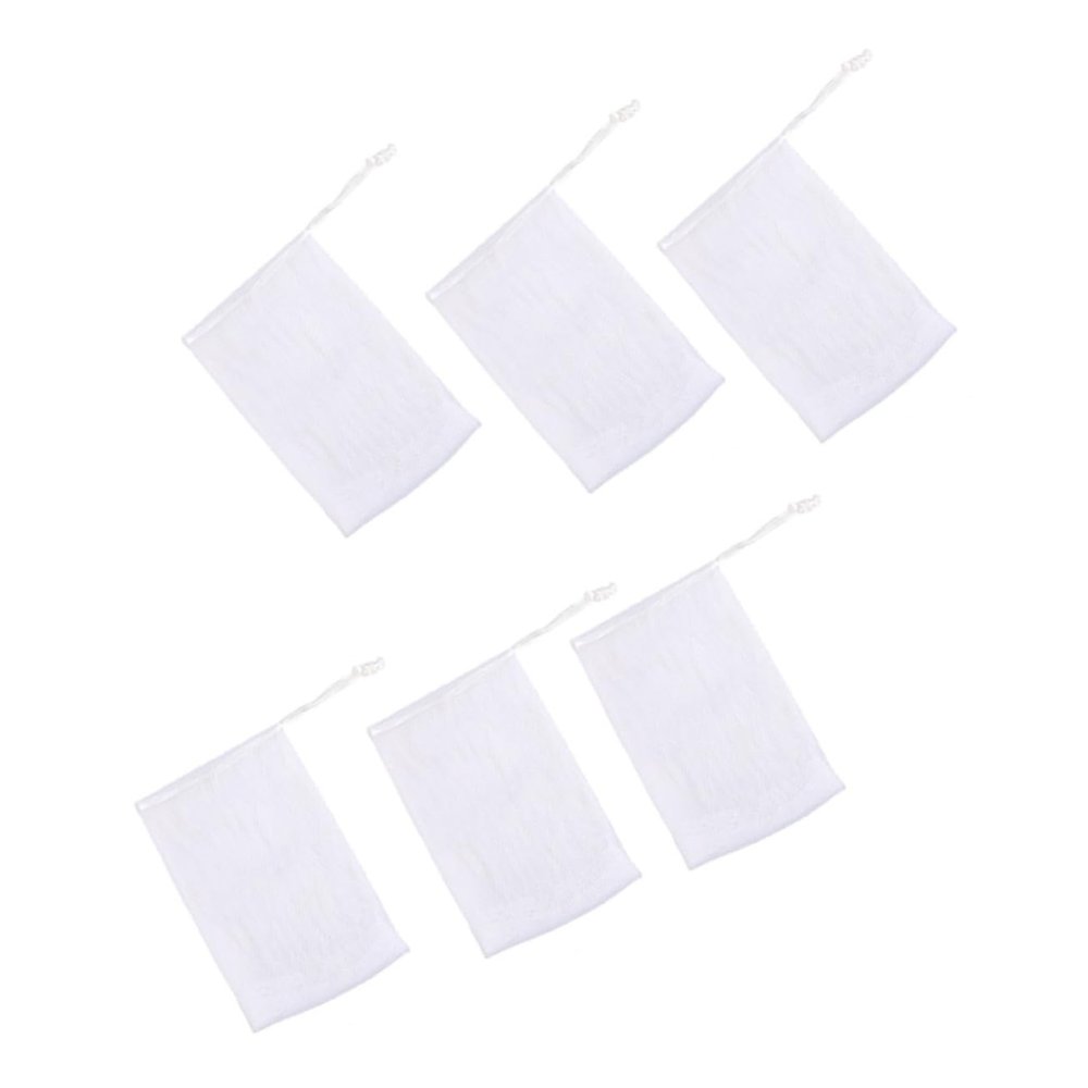 Beaupretty 20pcs Shower Foaming Net Bag Soap Foaming Mesh Cleansing Nets for Bath