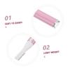 EPIGEIST Women Electric Eyebrow Trimmer and Facial Hair Remover Portable Painless for Delicate Hair Removal Lightweight Design for Eyebrow Shaping and Facial Grooming view 3