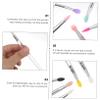 BATHVEVE 10Pcs Eye Makeup Brush Lightweight Eyeshadow Applicators for Women Comfortable Portable Makeup Tools for Travel Parties Weddings Daily Use and More view 3
