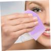 CTIRCHIU Gentle Konjac Fiber Makeup Remover Pads 10-Pack Soft Facial Cleansing Cloths for Sensitive Skin and Reusable for Daily Makeup Removal view 3