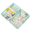 18 Pieces Stainless Steel Manicure Kit Nail Clippers and Beauty Tool Portable Set Mens Manicure Set Mens Grooming Kit view 3