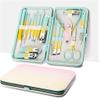 18 Pieces Stainless Steel Manicure Kit Nail Clippers and Beauty Tool Portable Set Mens Manicure Set Mens Grooming Kit view 4