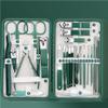 26 Pieces Stainless Steel Manicure Kit Manicure Set Professional Nail Clippers Kit Pedicure Care Tools- Stainless Steel Women Grooming Kit view 4