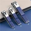 18 Pieces Stainless Steel Manicure Kit Manicure Set Nail Clippers Pedicure Kit Stainless Steel Manicure Kit Professional Grooming Kits Nail Care Tools with(Azul) view 4
