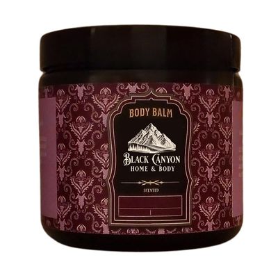 Black Canyon Blood Orange & Goji Scented Body Balm with Jojoba Oil, 16 Oz