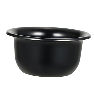 PartyKindom Plastic Shaving Soap Bowl Lid Easy to Carry Shaving Cup for Men Heat Insulated Design