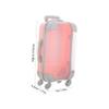 PartyKindom 2pcs Mini Eyelash Organizer Case Portable Trolley Box for False Eyelashes and Cosmetics Travel Makeup Storage for Easy Packing and Organization view 2