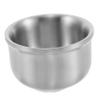 ADOCARN Stainless Steel Shaving Soap Bowl Stainless Steel Grooming Tool for Effortless Cleaning for Men Shaving Routine Shave Soap Holder and Foam Cup view 1