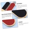 BESTYASH 4pcs Double Sided Foot File Wooden Callus Remover Ergonomic Handle for Home and Dead Skin Scraper and Grinding Tool view 3