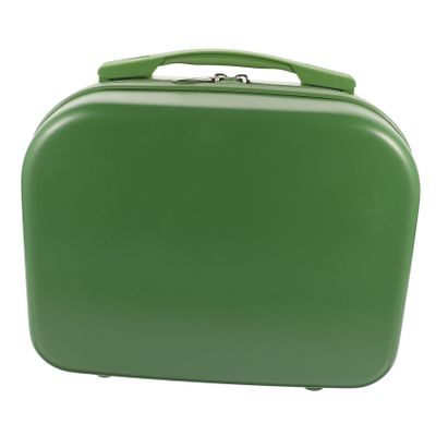 BESTYASH 14-Inch Portable Makeup Organizer Case Mini Travel Cosmetic Suitcase Compartments for Women Hard Shell Makeup Bag for Travel and Storage
