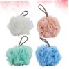VICASKY 4pcs Large Solid Bath Balls Soft Mesh Shower Scrubbers for Exfoliating Suitable for Men and Women for Relaxing Bathing Accessories view 2