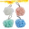 VICASKY 4pcs Large Solid Bath Balls Soft Mesh Shower Scrubbers for Exfoliating Suitable for Men and Women for Relaxing Bathing Accessories view 4