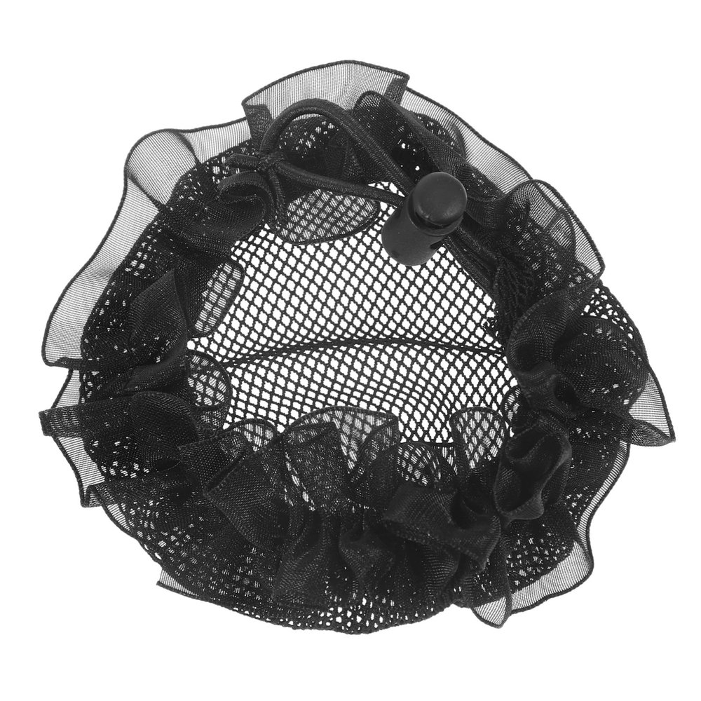 BATHVEVE Ballet Bun Maker Hair Bun Cover for Dancers Net Accessory for Ballet Performance Cloth Material for Teens for Dance and Competitions