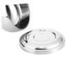 VALICLUD Men's Shaving Bowl Lid Alloy Shaving Mug Deep Container for Shave Soap Compact Design for Cleanliness and Practical Use view 2