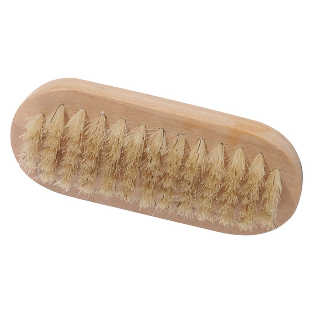 Beavorty Double Sided Nail Cleaning Brush Durable Fingernail Scrub Tool for Easy Cleaning Compact Design Off for Home Nail Care