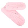 HAKIDZEL 2pcs Silicone Heat Insulation Sleeve for Hair Curler Curler Cover Insulation Mat Reusable Random Color view 1