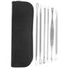 DECOMELODY 1 Set Portable Blackhead Removal Tool Professional Kit for Skin Cleansing Wear Resistant Household Tools for Convenient Pimple and Blemish Treatment view 1