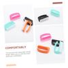 Beavorty 4Pcs Nail Brush Set Sturdy Handle Nail Dust Cleaning Scrubber for Manicure and Pedicure and Professional Use Random Color view 4