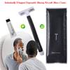 10Pack Luxury Individually Wrapped Travel Disposable Razors Kit With Shave Cream; Lady Bikini Sauna Body Razor; Portable Multifunction Hygienic Shaving Razor for Hotel,Travel, Daily Use view 3