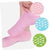 Happyyami 3Pairs Moisturizing Foot Care Socks Non Slip Spa Socks for Salon Home Use Foot Hydrating Essential Oil Treatment Soft and Comfortable for Dry Skin Repair view 3