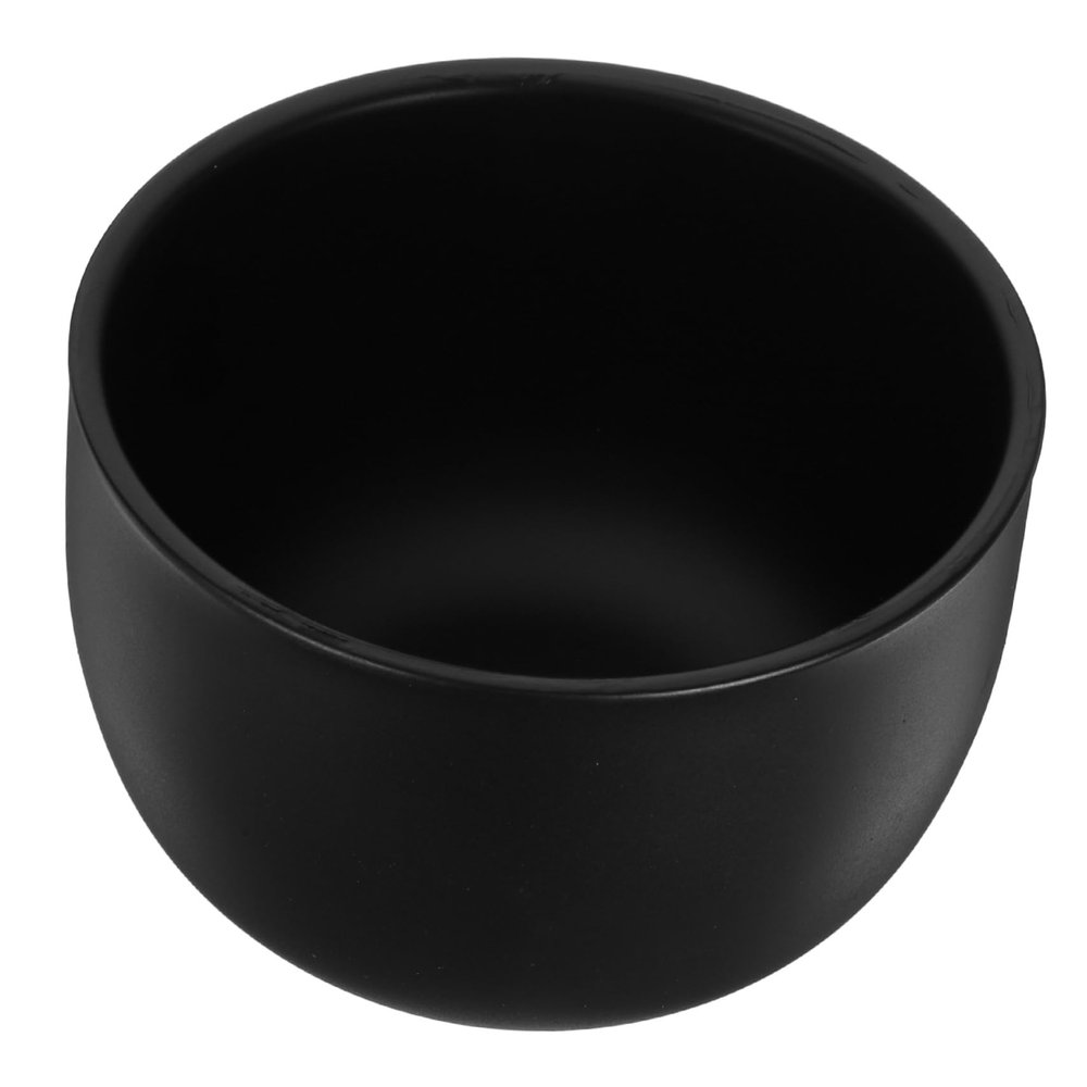 Outanaya Men Deep Shaving Bowl Matte Sandblasted Shaving Lather Container Durable and Multi Functional Bowl for Easy Foaming and Clean Shave Experience